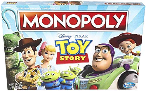 Monopoly Toy Story - Juego de Mesa para Familia y niños Mayores de 8 años