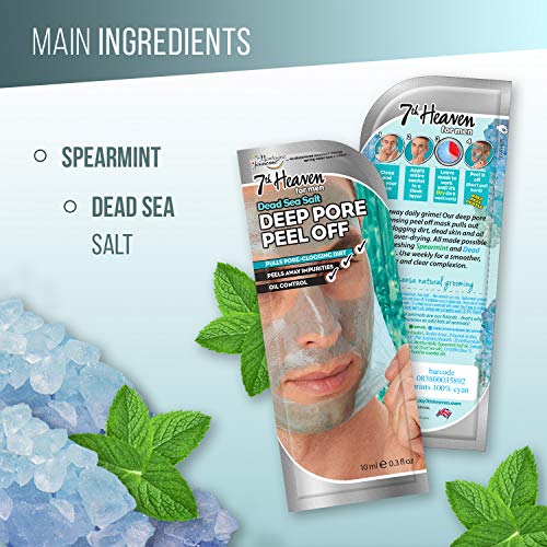 Montagne Jeunesse Peel-Off Men's Deep Pore Cleansing - Mascarilla - 10 ml