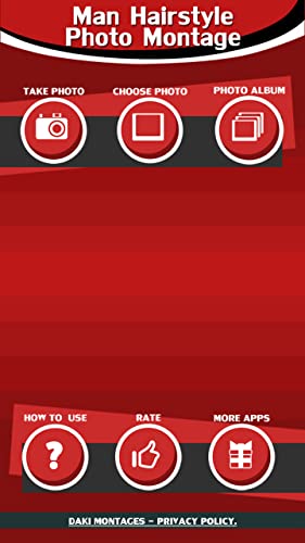 Montaje de fotos de peinado de hombre