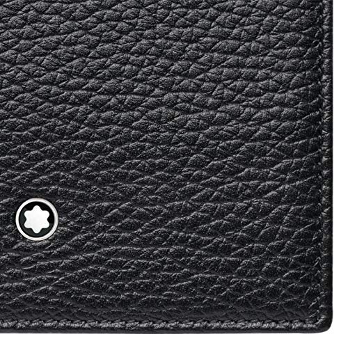 Montblanc Meisterstück Soft Grain Tarjetero, 11 cm, Negro (Schwarz)
