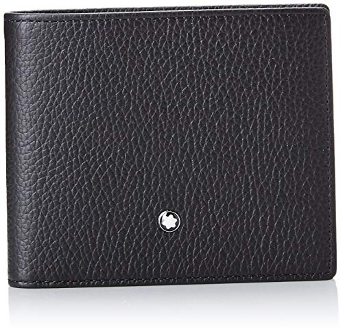 Montblanc Meisterstück Soft Grain Tarjetero, 12 cm, Negro (Schwarz)