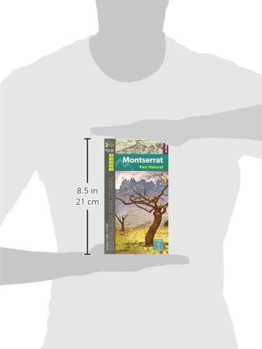 Montserrat Parc Natural, mapa y guía excursionistas. Escala 1:5.000/10.000 cast/cat/eng Alina Editorial (ALPINA 10 - 1/10.000)