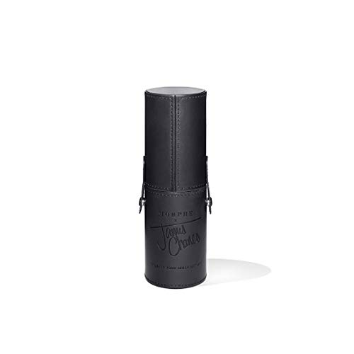 Morphe x James Charles - Juego de 13 pinceles de ojos de tamaño completo para crear un aspecto colorido y mezclado en el camino - Natural y sintético con un tubo personalizado