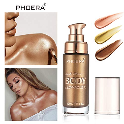 Morran Luminizador corporal Maquillaje Crema 30ml para base de maquillaje facial de pierna de bronceado,Haz la piel sana y hasta negra,Apto para tomar el sol Bronceadores e Iluminadores (C)