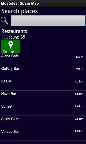 Móstoles, España - Desconectado Mapa