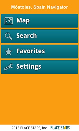 Móstoles, España GPS Navigator: PLACE STARS