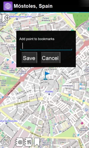 Móstoles, España Offline Mapa - Smart Sulutions