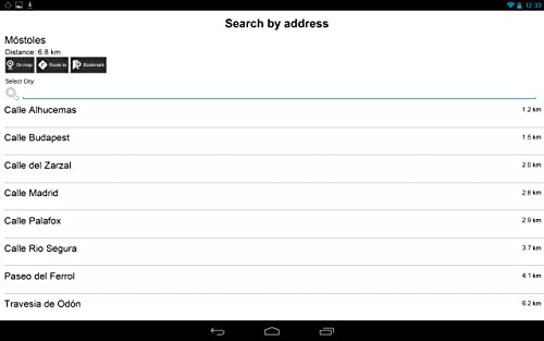 Móstoles, España Offline Mapa - Smart Sulutions