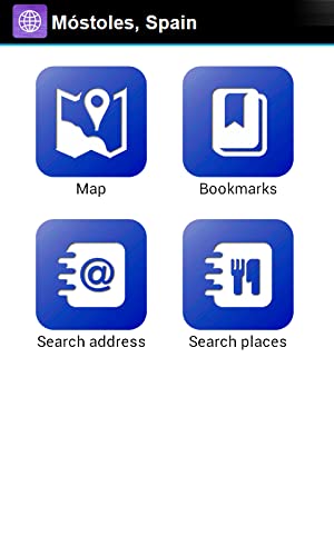 Móstoles, España Offline Mapa - Smart Sulutions