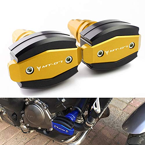 Motocicleta del Marco Deslizadores Protectores Motor Topes Anticaidas Frame Sliders CNC Aluminio Para Yamaha MT07 2014 2015 2016 2017 2018 2019