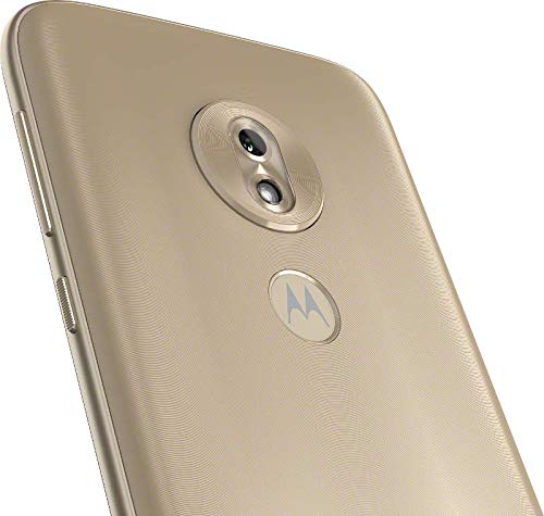 Motorola Moto G7 Play – Smartphone Android 9 (pantalla 5.7'' HD+ Max Vision, cámaras trasera 13MP, cámara selfie 8MP, 2GB de RAM, 32 GB, Dual SIM), color dorado [Versión española]