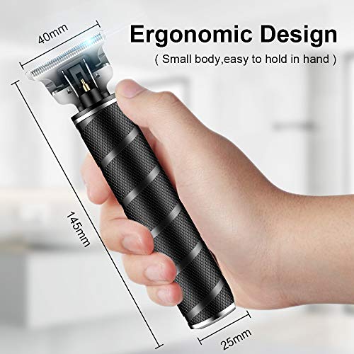 MOULEI Cortapelos Profesional Hombre Máquina de Cortar Pelo Cortador de Pelo Recargable,Barbero Electrico,Recortador de Barba Inalámbrico Y Precisión Afeitadora Corporal para Narizy Orejas