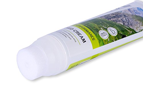 Mountval Crema Encerada, Crema nutritiva e impermeabilizante para Zapatos de Trekking de Piel, con aplicador de Esponja, (Transparente)
