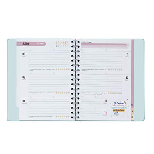 Mr. Wonderful Agenda anual clásica 2020 Semana vista - Todo lo que añadiré a mi lista de retos cumplidos