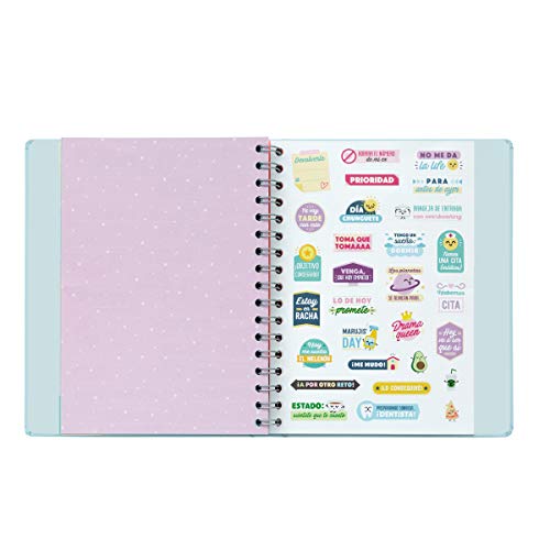 Mr. Wonderful Agenda anual clásica 2020 Semana vista - Todo lo que añadiré a mi lista de retos cumplidos