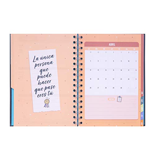 Mr. Wonderful Agenda Escolar 2020-2021 Semana vista - Te esperan grandes cosas