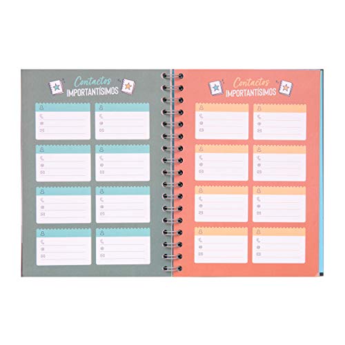 Mr. Wonderful Agenda Escolar 2020-2021 Semana vista - Te esperan grandes cosas