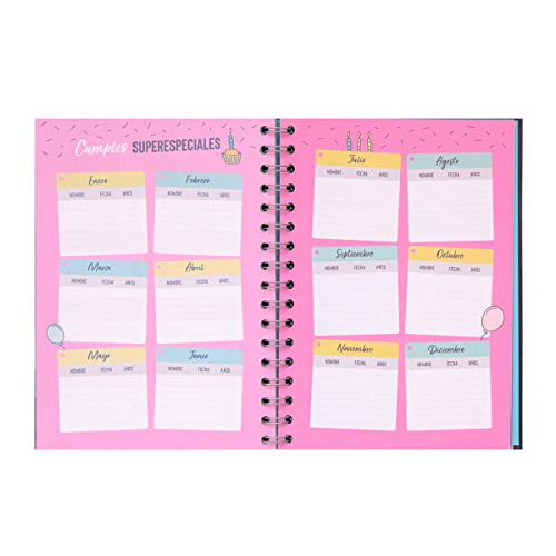 Mr. Wonderful Agenda Escolar 2020-2021 Semana vista - Te esperan grandes cosas