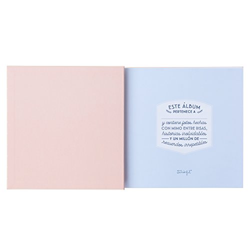 Mr. Wonderful Álbum con mensaje "La vida está hecha de momentos felices"