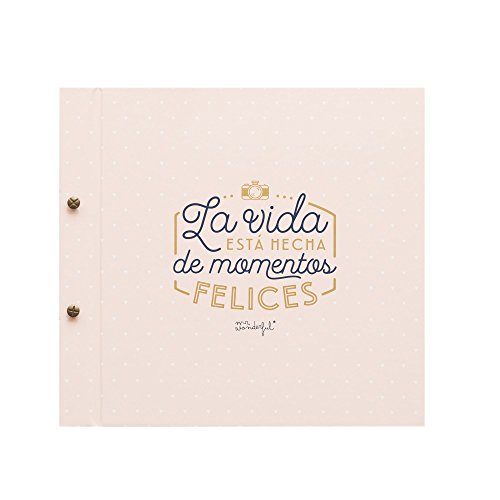 Mr. Wonderful Álbum con mensaje "La vida está hecha de momentos felices"