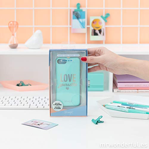 Mr. Wonderful Carcasa para iPhone 6/7/8 Love Yourselfie