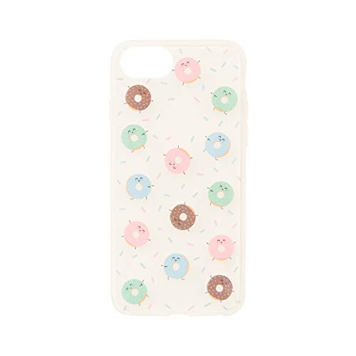 Mr. Wonderful Funda Smartphone - Diseño Exclusivo Mini Rosquillas Compatible con Apple iPhone 7/8