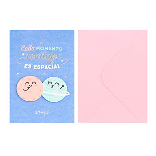 Mr. Wonderful Postal amor - Cada momento contigo es espacial