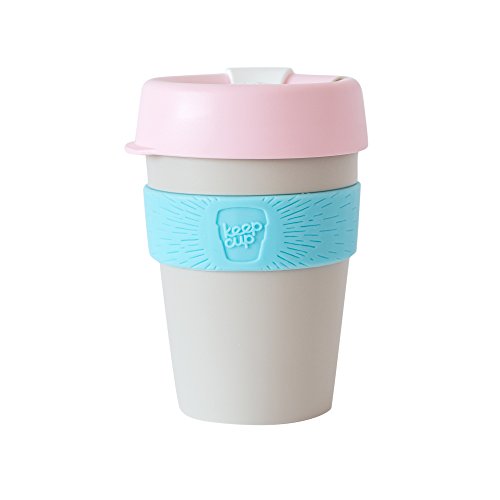 Mr. Wonderful Taza reutilizable KeepCup "Lucha por tus sueños después del café", mediana