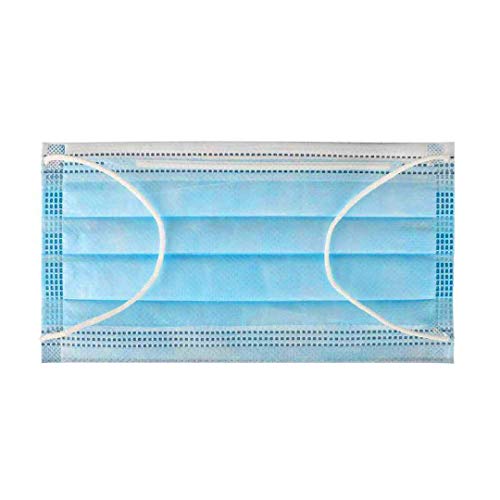 MSK Máscaras No Médicas, de Uso General, de 3 Capas (Paquete de 50 Piezas)