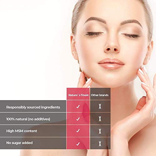 MSM puro en polvo, sin aditivos| Cosmética mineral casera con efecto desintoxicante