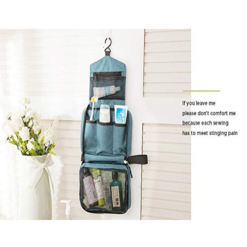MSNLY Gancho Impermeable y Resistente a los arañazos Bolsa de cosméticos Multifuncional Bolsa de Viaje de Almacenamiento Bolsa de baño Bolsa de baño portátil