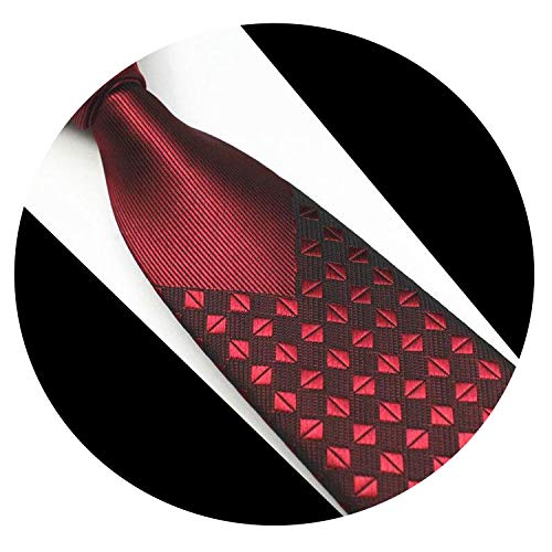 Mu You Ben Hombres flacos corbata Hombre floral Dot corbatas Hombre 6 cm Delgado Lazo clásico del negocio del lazo casual para hombres,16