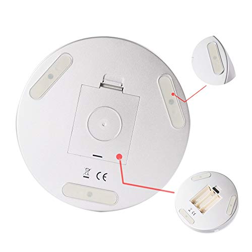 Multicolor Base Cachimba Luces, ALED LIGHT Cristal Luz de la Placa 15cm LED Shisha Efecto Light 16 Colores Base de Luz LED con Mando a Distancia para Botella de Vino, Jarrón, Decoración del Hogar