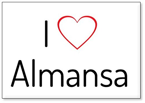 Mundus Souvenirs - Amo Almansa, Imán para Nevera (diseño 2)