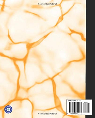 Music Sheet Composition Notebook Vol.5: Creative Eye and Modern Design Marble Cover - White & Orange - Music Sheet Notebook for Musicians, Song ... x 9.25” in 110 Pages. Gifts for Music Lovers