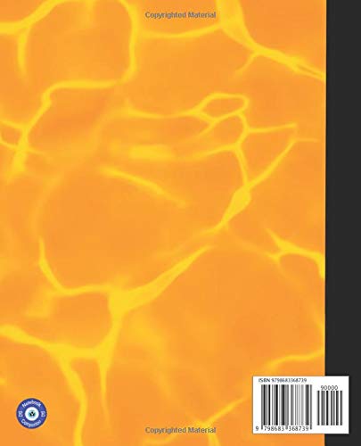 Music Sheet Composition Notebook Vol.9: Creative Eye and Modern Design Marble Cover -Orange & Yellow - Music Sheet Notebook for Musicians, Song ... x 9.25” in 110 Pages. Gifts for Music Lovers