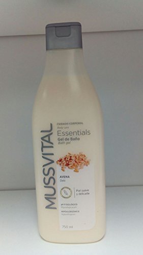 MUSSVITAL ESSENTIALS GEL BAÑO AVENA 750 ML