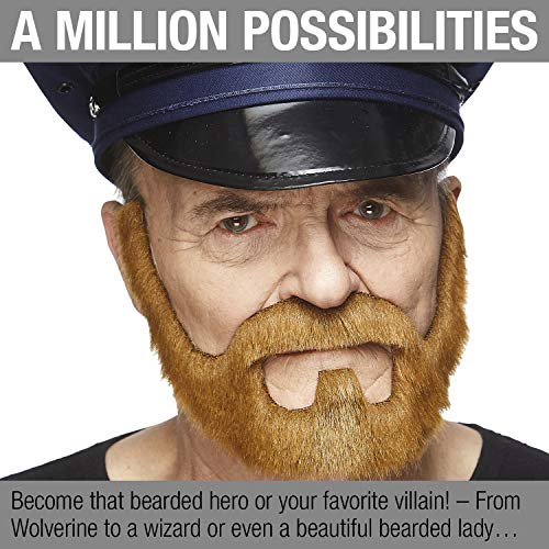 Mustaches Barba Pelirroja Estilo bajo fianza