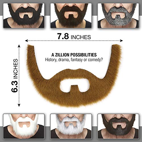 Mustaches Barba Pelirroja Estilo bajo fianza