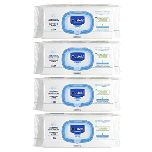 Mustela Baby Wipes - 4 Packs by EXPANSCIENCE