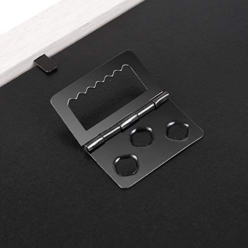 MVPower Set de 10 Marcos de Fotos 10 Marcos de Cuadros Individuales Poster Photo Collage Home Decor (Blanco)