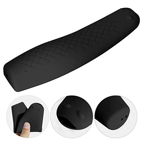 MWOOT 2 Unidades Mando Funda Compatible con LG Magic Remote AN-MR19BA AN-MR18BA AN-MR650 AN-MR600, Anti-caída Carcasas Silicona para LG Mando a Distancia Protection Negro y Azul