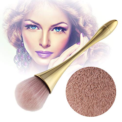 Mwoot - Pincel para uñas de gel UV acrílico y polvo de uñas para maquillaje, color rosa