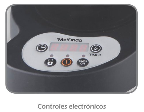 Mx Onda MX-CE2254 Cafetera eléctrica con temporizador, 480 W, 0.3 litros, Negro