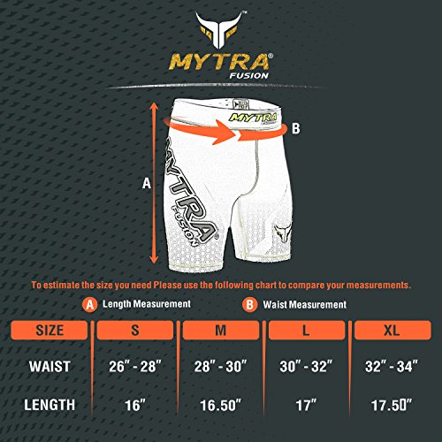 Mytra Fusion Tudo – Pantalones Cortos de compresión Shorts MMA térmica compresión Pantalones Cortos Crossfit Base Capa Running Short Heat Gear Trunks Vale Tudo (Gery, tamaño Grande), Color Rojo