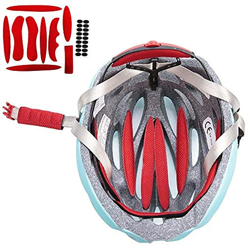 N/A Juego de 2 Almohadillas para Casco de Bicicleta, Almohadillas de Espuma universales para Casco de Bicicleta, Motocicleta