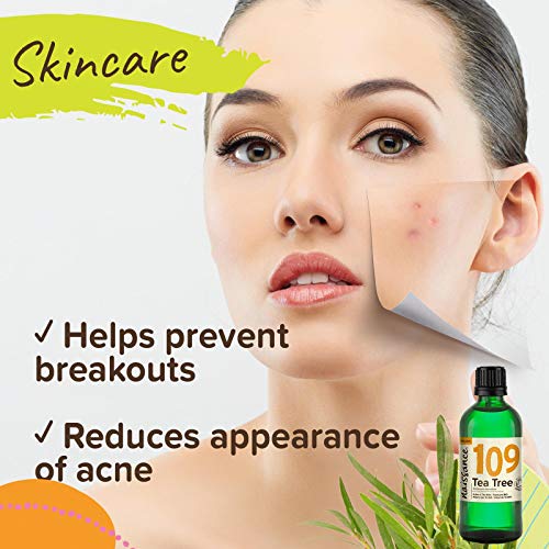 Naissance Aceite Esencial de Árbol de Té BIO n. º 109 – 100ml - 100% Puro, vegano, certificado ecológico y no OGM