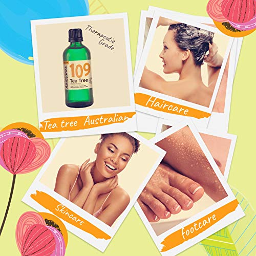 Naissance Aceite Esencial de Árbol de Té BIO n. º 109 – 100ml - 100% Puro, vegano, certificado ecológico y no OGM