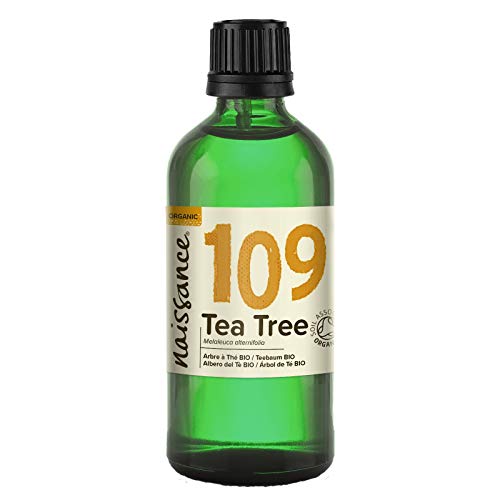 Naissance Aceite Esencial de Árbol de Té BIO n. º 109 – 100ml - 100% Puro, vegano, certificado ecológico y no OGM