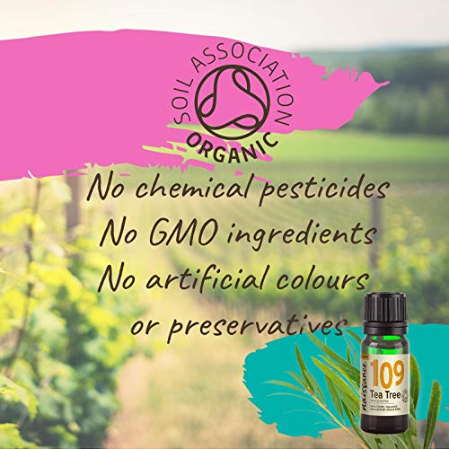 Naissance Aceite Esencial de Árbol de Té BIO n. º 109 – 10ml - 100% Puro, vegano, certificado ecológico y no OGM
